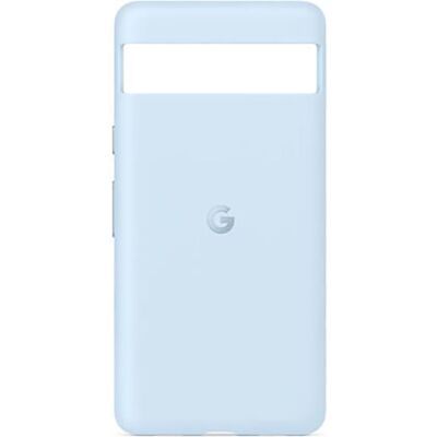 Google - Achterzijde behuizing voor mobiele telefoon - silicone, plastic, aluminium, polycarbonaat - Sea - voor Pixel 7a Google - Achterzijde behuizing voor mobiele telefoon - silicone, plastic, aluminium, polycarbonaat - Sea - voor Pixel 7a