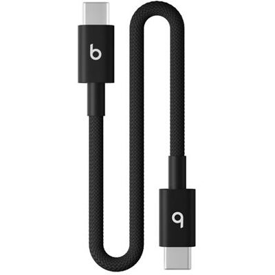 Beats Kabel USB-C naar USB-C 20 cm Zwart voor iPhone Beats Kabel USB-C naar USB-C 20 cm Zwart voor iPhone