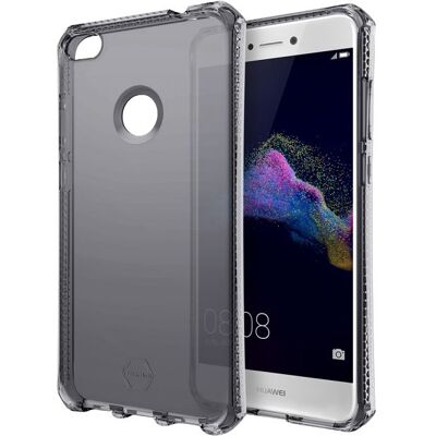 ITSKINS Spectrum Clear Antimicrobial - Achterzijde behuizing voor mobiele telefoon - thermoplastic polyurethaan (TPU), Impacthane - zwart - voor Huawei P8 Lite 2017 ITSKINS Spectrum Clear Antimicrobial - Achterzijde behuizing voor mobiele telefoon - thermoplastic polyurethaan (TPU), Impacthane - zwart - voor Huawei P8 Lite 2017