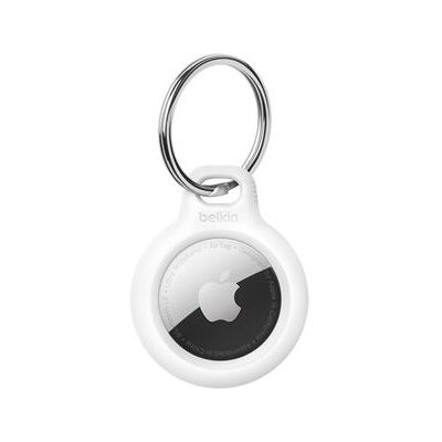 Belkin Veilige Houder met Sleutelhanger voor AirTag Wit Belkin Veilige Houder met Sleutelhanger voor AirTag Wit