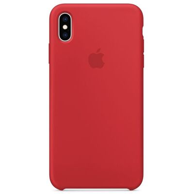 Apple - (PRODUCT) RED - beschermende bedekking voor mobiele telefoon - silicone - rood - voor iPhone XS Max Apple - (PRODUCT) RED - beschermende bedekking voor mobiele telefoon - silicone - rood - voor iPhone XS Max