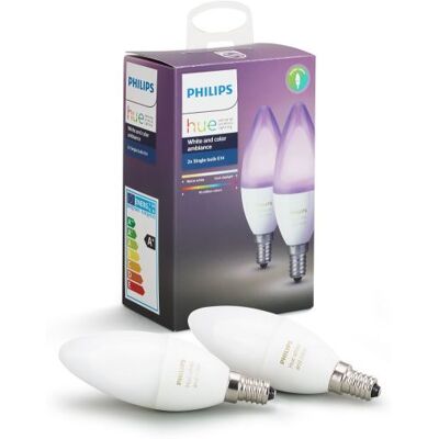 Philips Hue HUE WACA CANDLE 2PACK E14 Philips Hue HUE WACA CANDLE 2PACK E14