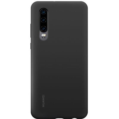 Huawei Car case - Achterzijde behuizing voor mobiele telefoon - silicone - zwart - voor Huawei P30 Huawei Car case - Achterzijde behuizing voor mobiele telefoon - silicone - zwart - voor Huawei P30