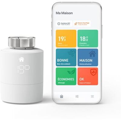Tado Slimme Thermostaatkop V3+ Starter Kit Wit Tado Slimme Thermostaatkop V3+ Starter Kit Wit