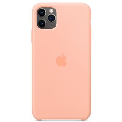 Apple - Beschermende bedekking voor mobiele telefoon - silicone - grapefruit - voor iPhone 11 Pro Max Apple - Beschermende bedekking voor mobiele telefoon - silicone - grapefruit - voor iPhone 11 Pro Max
