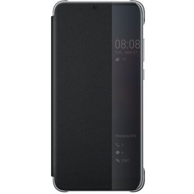 Huawei - Flip cover voor mobiele telefoon - zwart - voor Huawei P20 Pro Huawei - Flip cover voor mobiele telefoon - zwart - voor Huawei P20 Pro