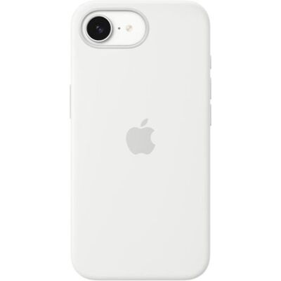 Apple Silicone hoesje Wit voor iPhone 16e Apple Silicone hoesje Wit voor iPhone 16e