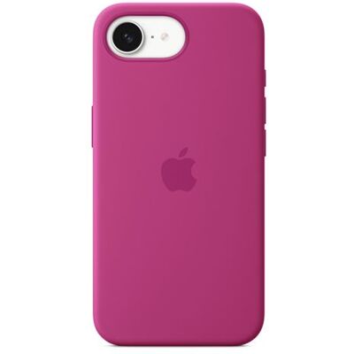 Apple Silicone Hoesje Fuchsia voor iPhone 16e Apple Silicone Hoesje Fuchsia voor iPhone 16e