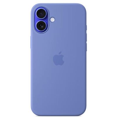 Apple Siliconen hoesje Compatibel met MagSafe Periwinkle voor iPhone 16 Plus Apple Siliconen hoesje Compatibel met MagSafe Periwinkle voor iPhone 16 Plus