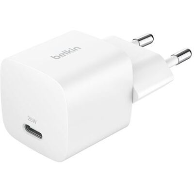 Belkin BoostCharge - Netspanningsadapter - PPS-technologie - 25 Watt - PD 3.1/PPS, Fast Charge (USB-C) Belkin BoostCharge - Netspanningsadapter - PPS-technologie - 25 Watt - PD 3.1/PPS, Fast Charge (USB-C)
