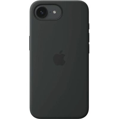 Apple Silicone hoesje Zwart voor iPhone 16e Apple Silicone hoesje Zwart voor iPhone 16e