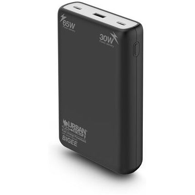 Urban Factory BIGEE Power - Mobiele oplader - lithium-polymeer - 20000 mAh - 74 Wu - uitgangen: 3 Urban Factory BIGEE Power - Mobiele oplader - lithium-polymeer - 20000 mAh - 74 Wu - uitgangen: 3