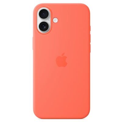 Apple Siliconen hoesje MagSafe Compatibel Tangerine voor iPhone 16 Plus Apple Siliconen hoesje MagSafe Compatibel Tangerine voor iPhone 16 Plus
