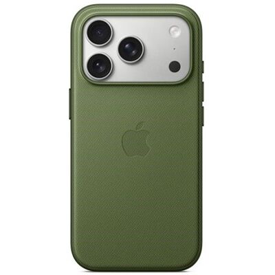 Apple Hoesje Technisch geweven met MagSafe voor iPhone 17 Pro Groen Apple Hoesje Technisch geweven met MagSafe voor iPhone 17 Pro Groen