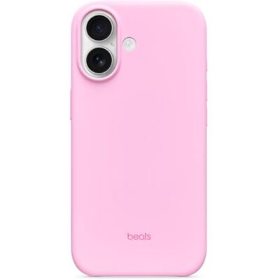 Beats - Beschermende bedekking voor mobiele telefoon - camera controle - geschikt voor MagSafe - polycarbonaat - kiezelroze - voor iPhone 17 Beats - Beschermende bedekking voor mobiele telefoon - camera controle - geschikt voor MagSafe - polycarbonaat - kiezelroze - voor iPhone 17