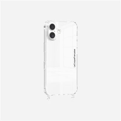La Coque Francaise Hoes Transparant met ring voor iPhone 16 La Coque Francaise Hoes Transparant met ring voor iPhone 16