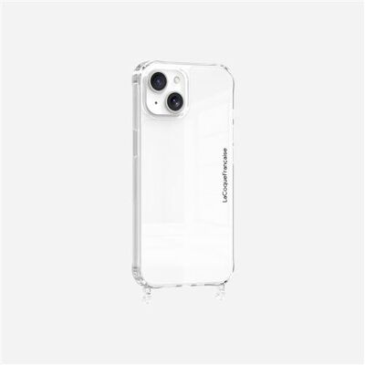 La Coque Francaise Hoes Transparant met ring voor iPhone 15 La Coque Francaise Hoes Transparant met ring voor iPhone 15