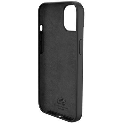 Silicone Case Puro Icon Voor Apple Iphone 14 Plus Zwart Silicone Case Puro Icon Voor Apple Iphone 14 Plus Zwart