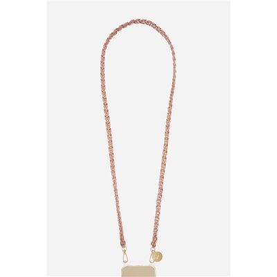 La Coque Francaise Telefoonketting Lou 120 cm Camel en Goud La Coque Francaise Telefoonketting Lou 120 cm Camel en Goud