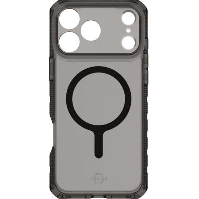 Itskins Itskin Cover Case Hybrid Frost Black met MagSafe voor iPhone 17 Pro Max Itskins Itskin Cover Case Hybrid Frost Black met MagSafe voor iPhone 17 Pro Max