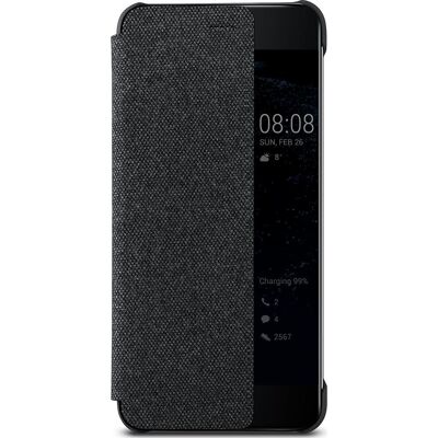 Etui origine Huawei rabat avec fenêtre pour P10 Etui origine Huawei rabat avec fenêtre pour P10