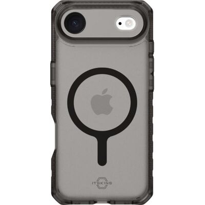 Itskins Itskin Cover Case Hybrid Frost Black met MagSafe voor iPhone Air Itskins Itskin Cover Case Hybrid Frost Black met MagSafe voor iPhone Air