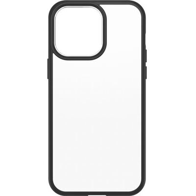 Schokbestendig hoesje OtterBox React voor Apple iPhone 14 Pro Max Transparant met Zwarte Omtrek Schokbestendig hoesje OtterBox React voor Apple iPhone 14 Pro Max Transparant met Zwarte Omtrek