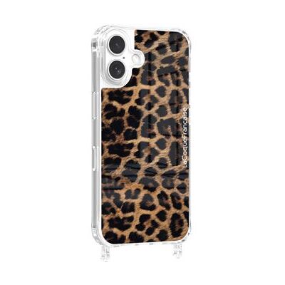 La Coque Francaise La Coque Française Bedrukte hoes MagSafe Luipaard met ring Bruine voor iPhone 17 La Coque Francaise La Coque Française Bedrukte hoes MagSafe Luipaard met ring Bruine voor iPhone 17