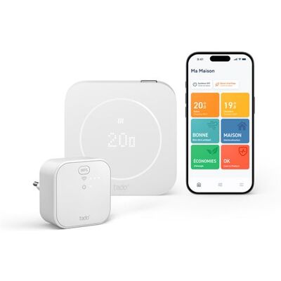 Tado Startpakket Bedrade Slimme Thermostaat 2e Generatie Wit Tado Startpakket Bedrade Slimme Thermostaat 2e Generatie Wit
