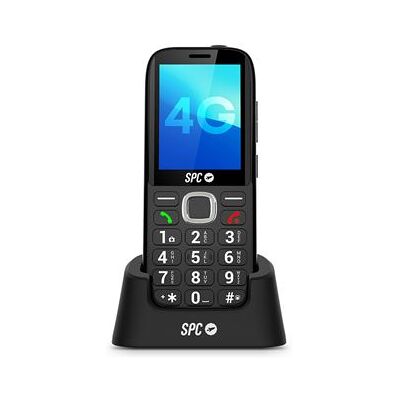 Smart products connection SPC Basis mobiele telefoon Fortune 2 Max 4G Nano SIM 128 MB 2.4" Zwart Smart products connection SPC Basis mobiele telefoon Fortune 2 Max 4G Nano SIM 128 MB 2.4" Zwart