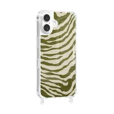 La Coque Francaise La Coque Française Bedrukt hoesje MagSafe Zebra met ring groen voor iPhone 17 La Coque Francaise La Coque Française Bedrukt hoesje MagSafe Zebra met ring groen voor iPhone 17