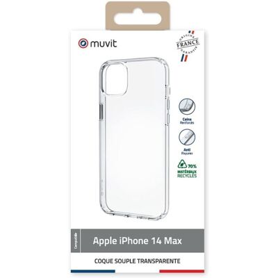 Soft Case Muvit For France Transparant voor Apple iPhone 14 Plus Soft Case Muvit For France Transparant voor Apple iPhone 14 Plus