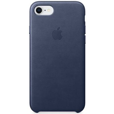 Apple Leren Hoes Nacht Blauw voor iPhone 7 en 8 Apple Leren Hoes Nacht Blauw voor iPhone 7 en 8