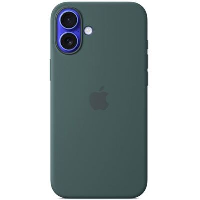Apple Siliconen hoesje met MagSafe voor iPhone 16 Plus Lake Green Apple Siliconen hoesje met MagSafe voor iPhone 16 Plus Lake Green