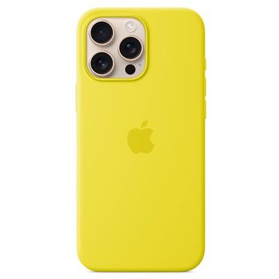 Apple Siliconen hoesje met MagSafe voor iPhone 16 Pro Max Carambola Apple Siliconen hoesje met MagSafe voor iPhone 16 Pro Max Carambola