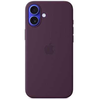 Apple Siliconen hoesje met MagSafe voor iPhone 16 Plus Prune Apple Siliconen hoesje met MagSafe voor iPhone 16 Plus Prune