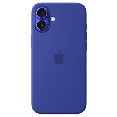 Apple Siliconen hoesje met MagSafe voor iPhone 16 Plus Outremer Apple Siliconen hoesje met MagSafe voor iPhone 16 Plus Outremer
