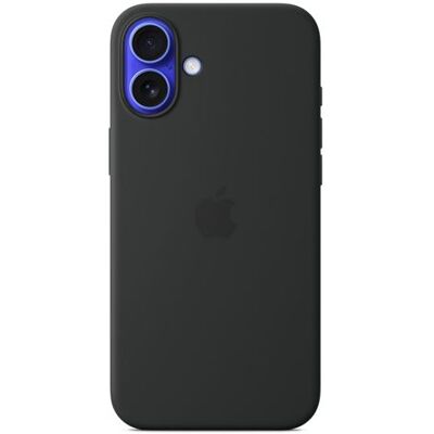 Apple Siliconen hoesje met MagSafe voor iPhone 16 Plus Zwart Apple Siliconen hoesje met MagSafe voor iPhone 16 Plus Zwart