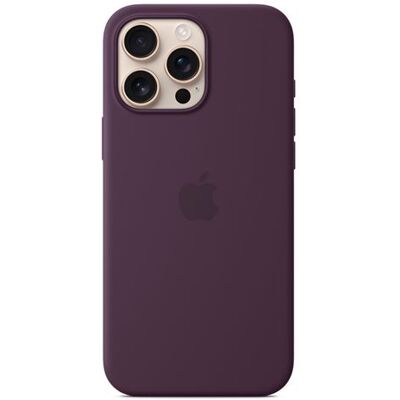 Apple Siliconen hoesje met MagSafe voor iPhone 16 Pro Max Prune Apple Siliconen hoesje met MagSafe voor iPhone 16 Pro Max Prune