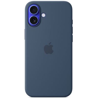 Apple Siliconen hoesje met MagSafe voor iPhone 16 Plus Denim Apple Siliconen hoesje met MagSafe voor iPhone 16 Plus Denim