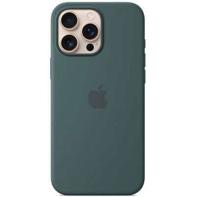 Apple Siliconen hoesje met MagSafe voor iPhone 16 Pro Max Groen Meer Apple Siliconen hoesje met MagSafe voor iPhone 16 Pro Max Groen Meer