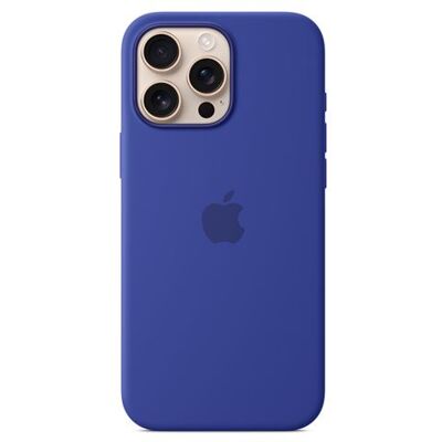 Apple Siliconen hoesje met MagSafe voor iPhone 16 Pro Max Ultramarine Apple Siliconen hoesje met MagSafe voor iPhone 16 Pro Max Ultramarine