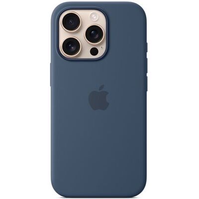 Apple Siliconen hoesje met MagSafe voor iPhone 16 Pro Denim Apple Siliconen hoesje met MagSafe voor iPhone 16 Pro Denim