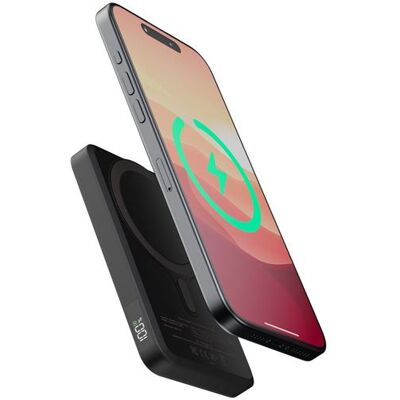 xtorm FS5 FS5W051 - Draadloze voedingsbank - magnetisch - Li-pol - 5000 mAh - 18.5 Wu - 18 Watt - PD (USB-C) - op kabel: USB-C xtorm FS5 FS5W051 - Draadloze voedingsbank - magnetisch - Li-pol - 5000 mAh - 18.5 Wu - 18 Watt - PD (USB-C) - op kabel: USB-C
