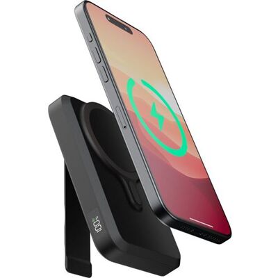 xtorm FS5 FS5W101 - Draadloze voedingsbank - magnetisch - Li-pol - 10000 mAh - 38.5 Wu - 20 Watt - PD (USB-C) - op kabel: USB-C xtorm FS5 FS5W101 - Draadloze voedingsbank - magnetisch - Li-pol - 10000 mAh - 38.5 Wu - 20 Watt - PD (USB-C) - op kabel: USB-C