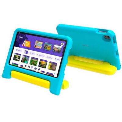 Nokia Tablet T10 4G 8" 32 GB voor kinderen Blauw + Geel/Cyaan Cover case Nokia Tablet T10 4G 8" 32 GB voor kinderen Blauw + Geel/Cyaan Cover case