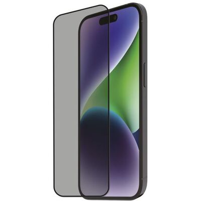 Muvit Screenprotector van gehard glas Tiger Glass Plus Recycled Privacy voor iPhone 15 Muvit Screenprotector van gehard glas Tiger Glass Plus Recycled Privacy voor iPhone 15