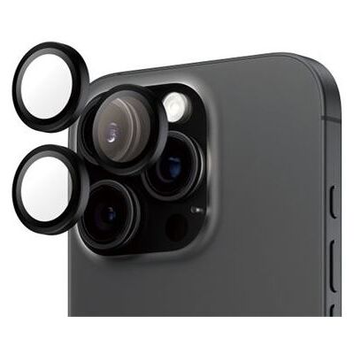 Panzer Glass PanzerGlass Lens Protector van gehard glas Hoops Zwart voor Apple iPhone 16 Pro/16 Pro Max Panzer Glass PanzerGlass Lens Protector van gehard glas Hoops Zwart voor Apple iPhone 16 Pro/16 Pro Max