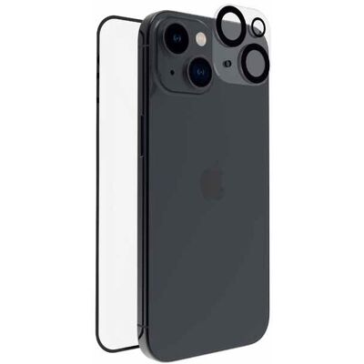 Muvit Gehard glas screen protector Tiger Glass + Camera beschermer voor iPhone 14 Muvit Gehard glas screen protector Tiger Glass + Camera beschermer voor iPhone 14