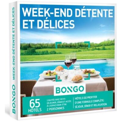 Bongo Cadeaubox Week-End Détente Et Délices FR Bongo Cadeaubox Week-End Détente Et Délices FR